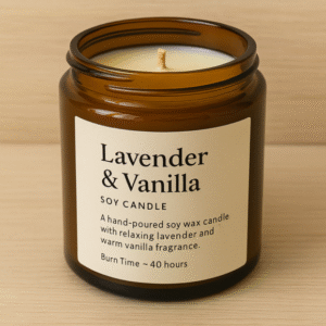 Handmade Scented Candle